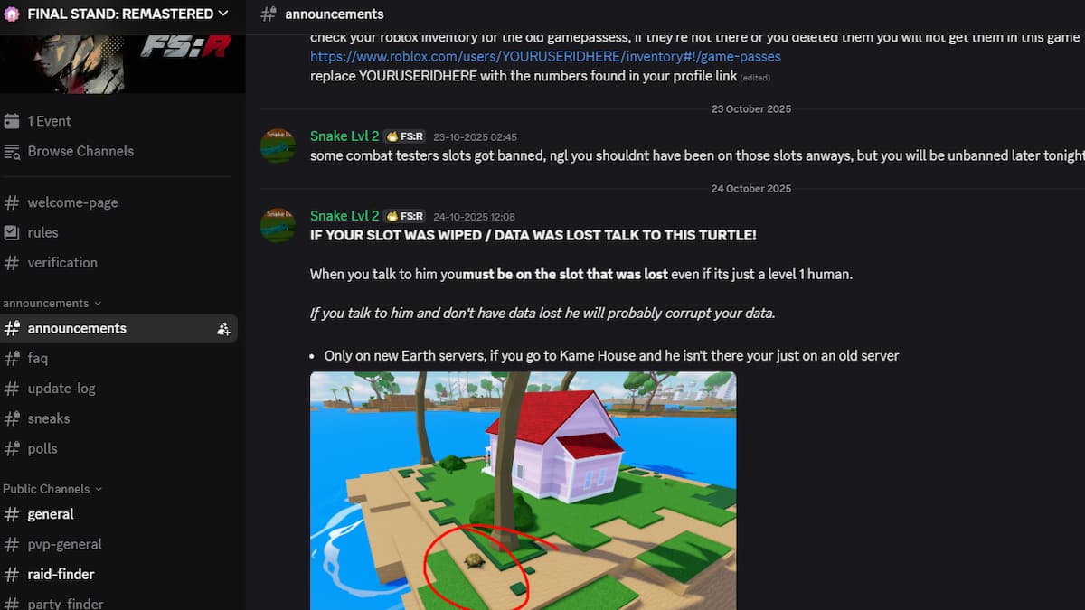 The FSR Discord Page