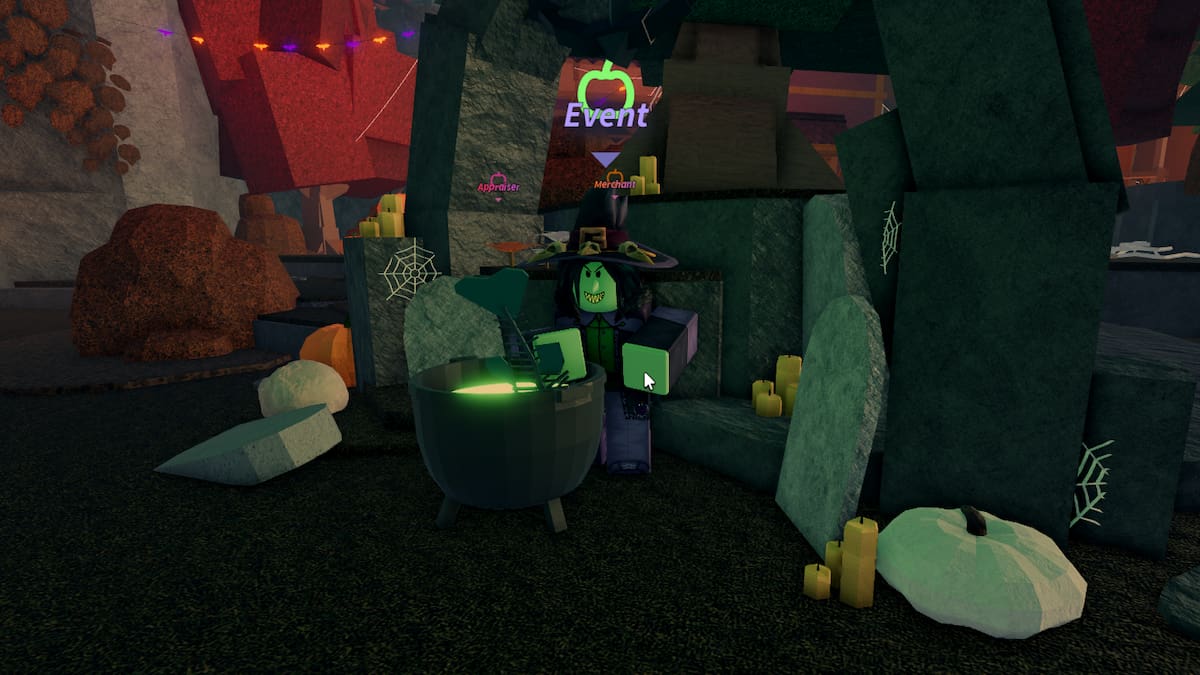 The Halloween Witch in Fisch
