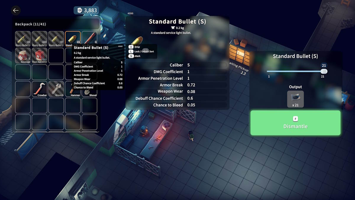 How to Dismantle Ammo in Duckov