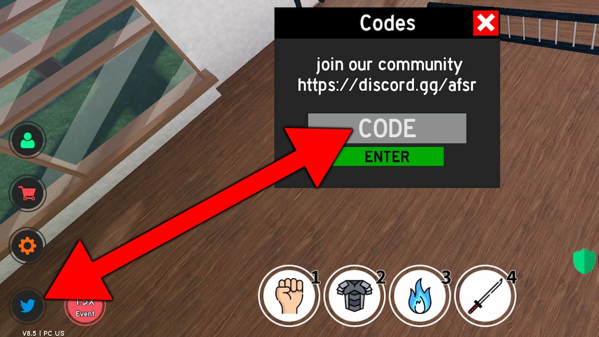 How to redeem Anime Fighting Simulator: Reborn codes.
