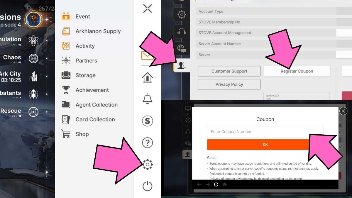 How to redeem Chaos Zero Nightmare codes.
