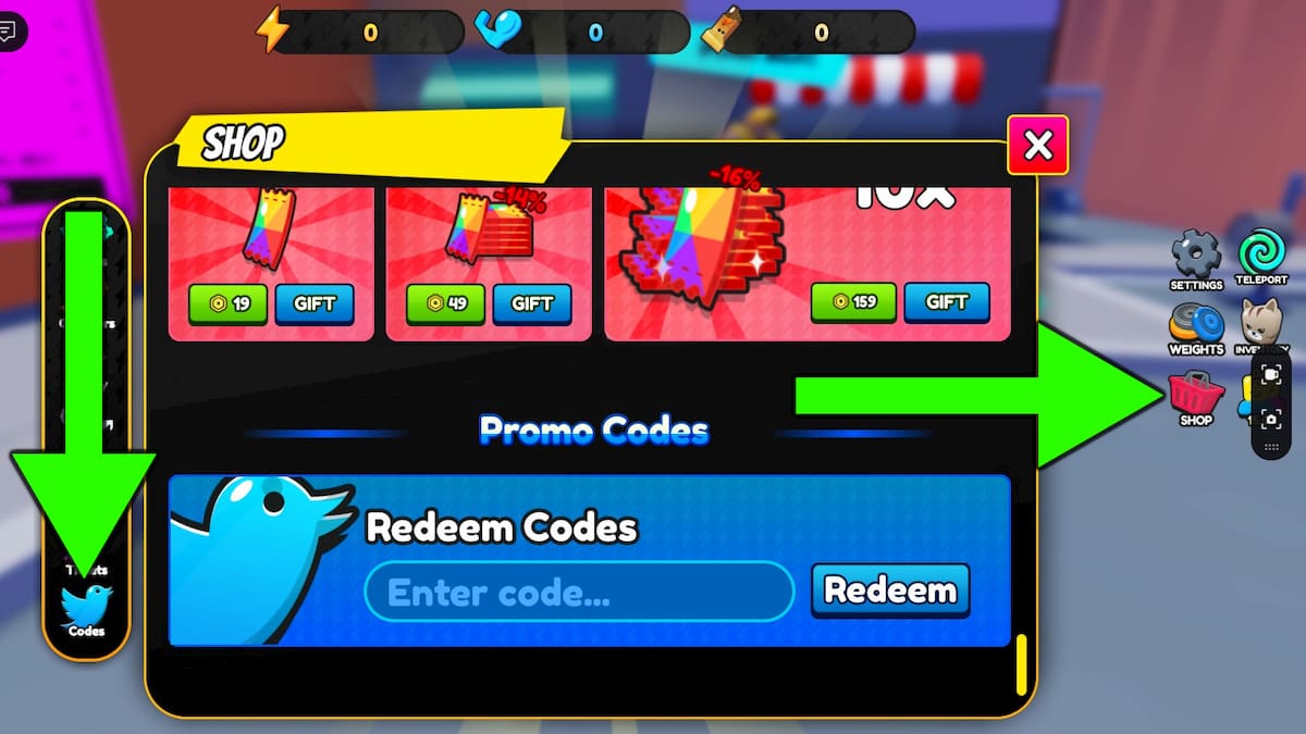 How to redeem Strongman ULTRA codes.