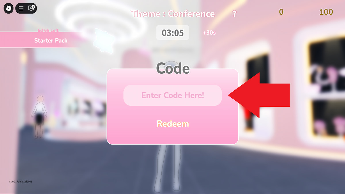 How to redeem Prism Runway Show codes