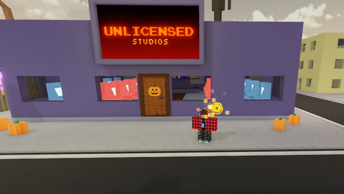 The Halloween Door in JS