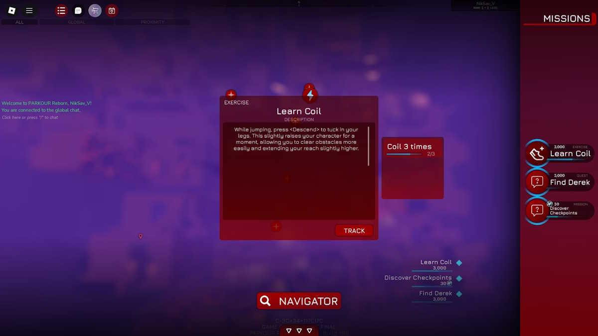 Parkour Reborn Skills & Abilities