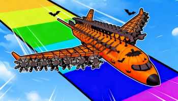 Plane Race With 99 Propellers promo art.