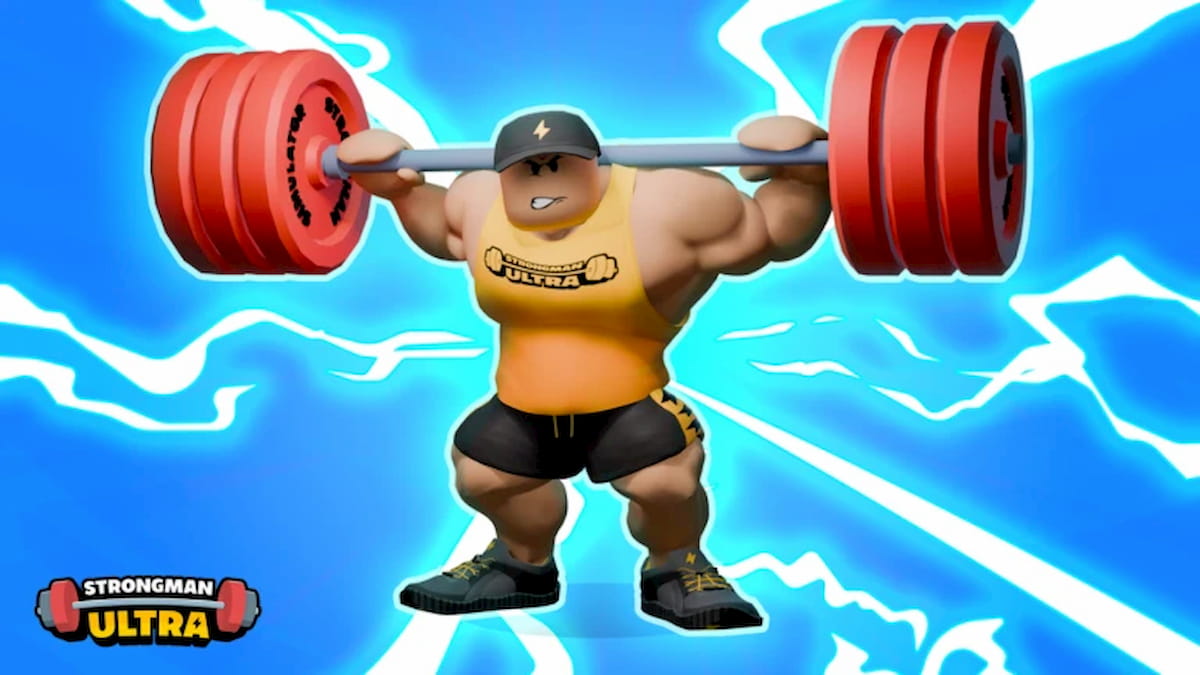 Strongman ULTRA promo art.