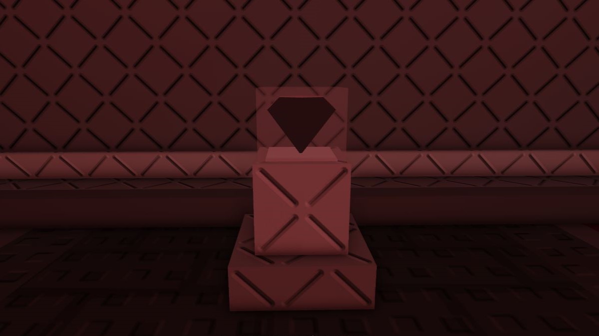 The fake diamond revealed