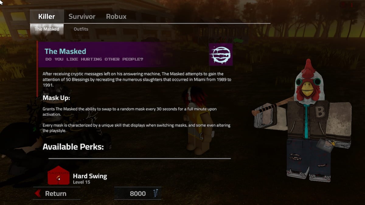 The Killer Purchase Menu