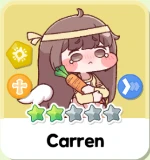 Carren character from Trickcal Chibi Go
