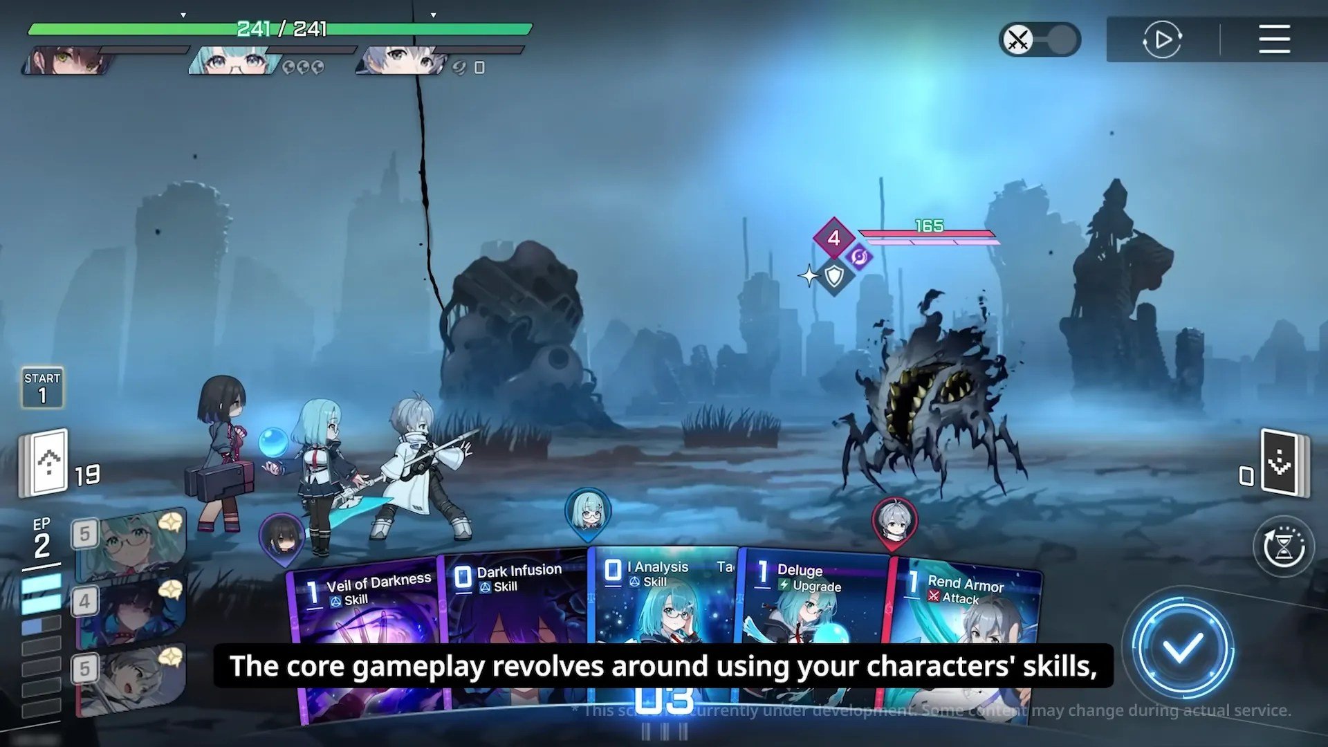 Chaos Zero Nightmare gameplay
