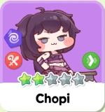 Chopi character from Trickcal Chibi Go