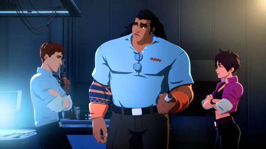 Mecha Man and Invisigal Dispatch romance