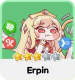 Erpin character from Trickcal Chibi Go