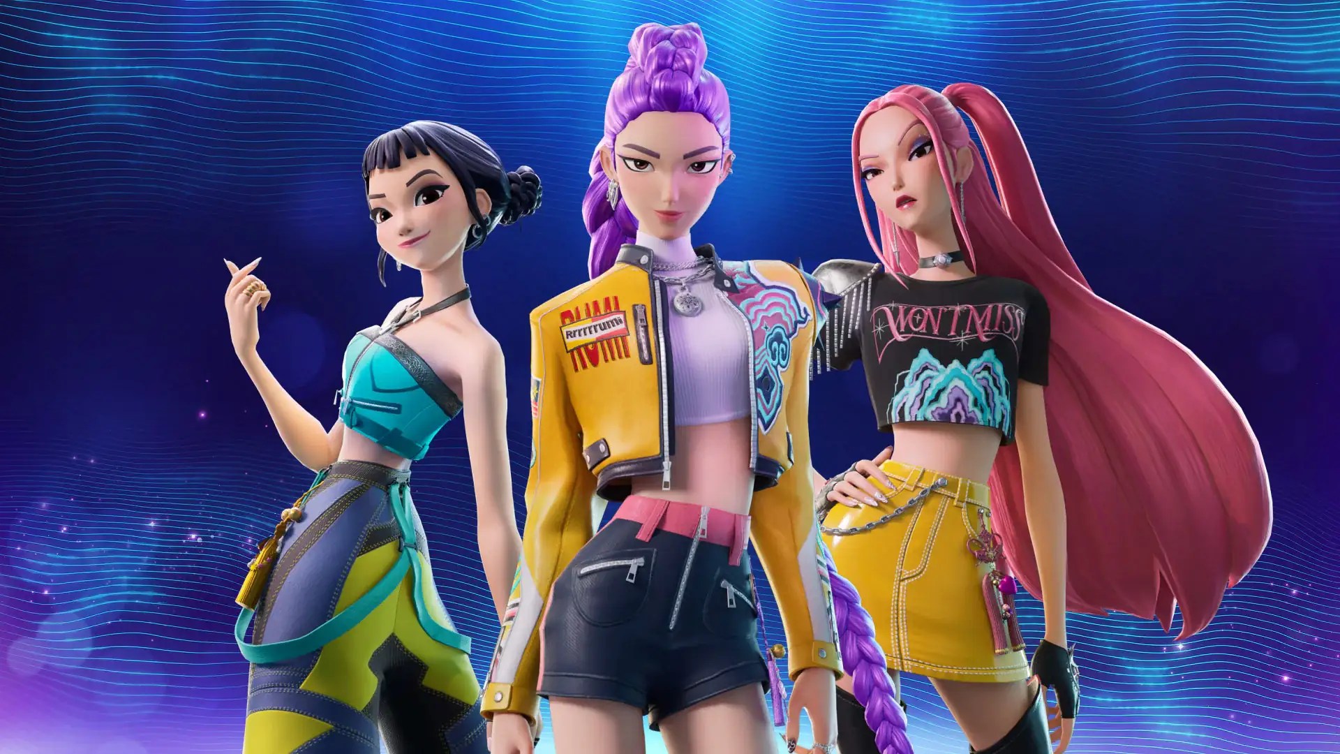Fortnitemares 2025 KPOP Demon Hunters skins