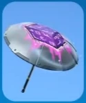 Fox Clan 'Brella glider skin in Fortnite Halloween 2025 Fortnitemares event