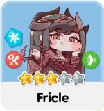 Fricle character from Trickcal Chibi Go