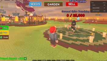 The Harvest Reaper in Grow a Garden