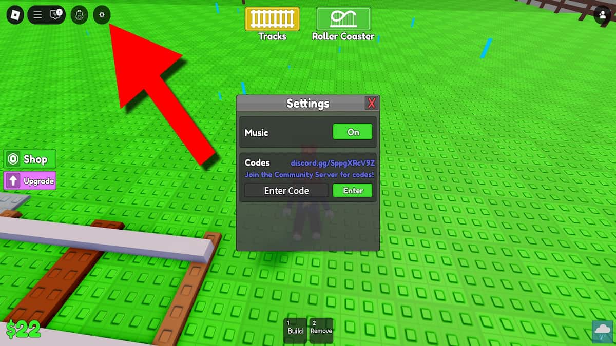 How to redeem Build a Roller Coaster codes.
