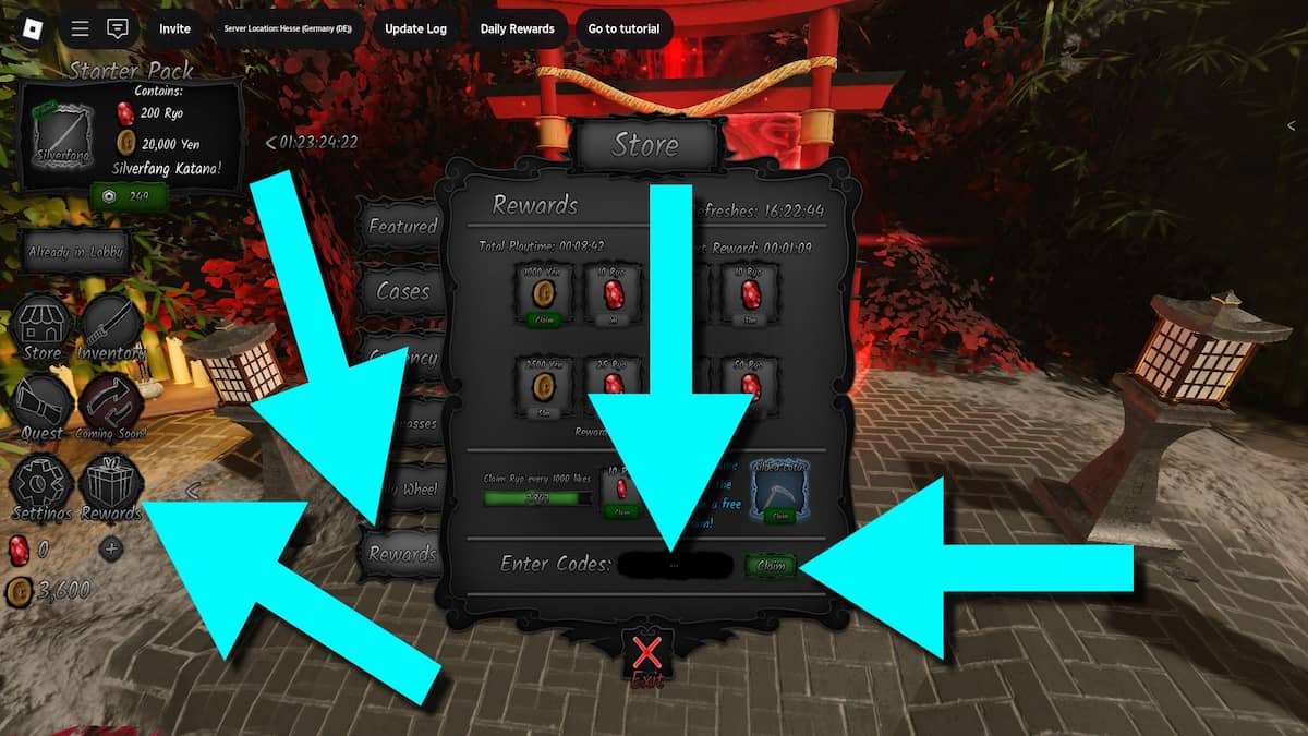 How to redeem Ghost Samurai Fighting codes