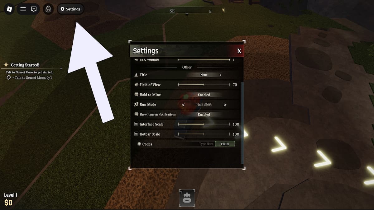 How to redeem The Forge codes.