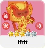 Ifrit character from Trickcal Chibi Go