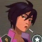 Invisigal character art in Dispatch