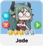 Jade character from Trickcal Chibi Go