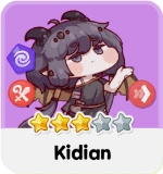 Kidian character from Trickcal Chibi Go