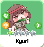 Kyuri character from Trickcal Chibi Go