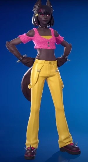 Lupa outfit skin in Fortnite Halloween 2025 Fortnitemares event