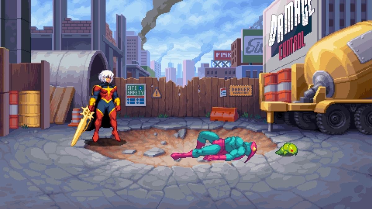 First Boss fight in Marvel Cosmic Invasion