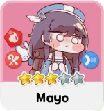 Mayo character from Trickcal Chibi Go