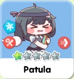 Patula character from Trickcal Chibi Go