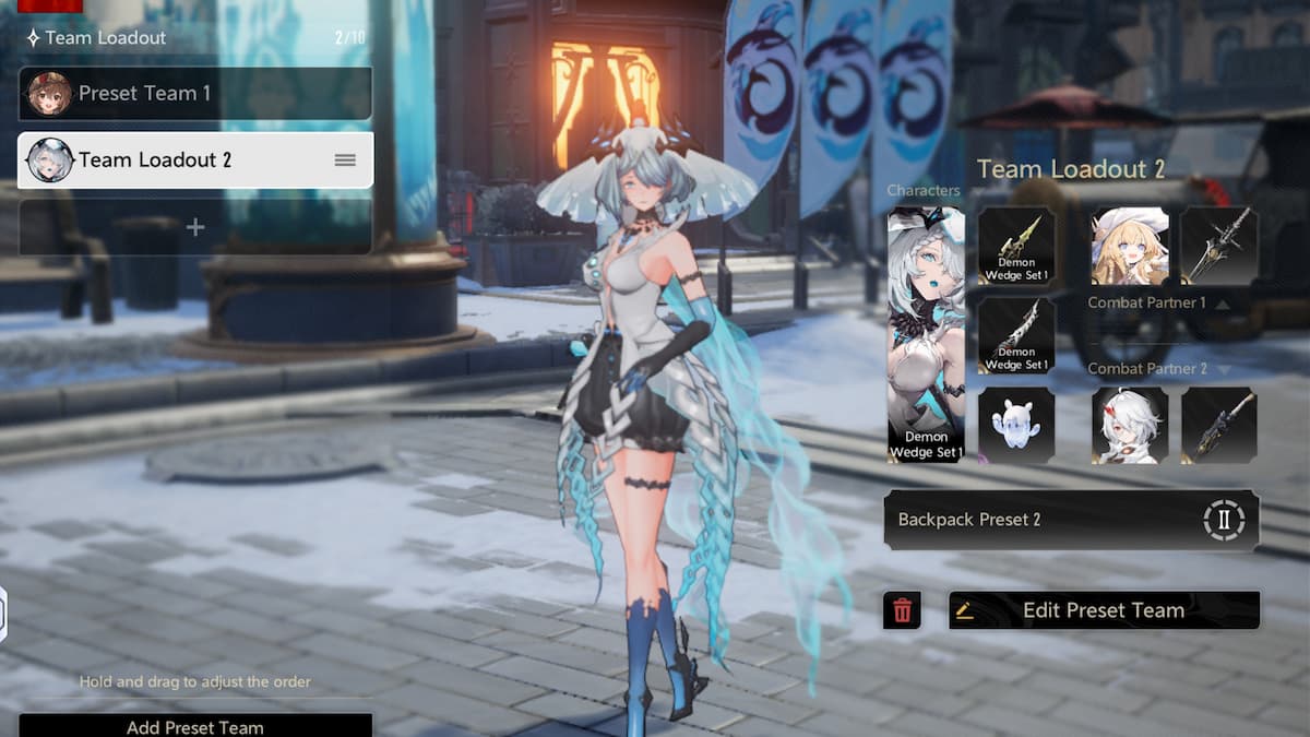 Best team setup for Rebecca