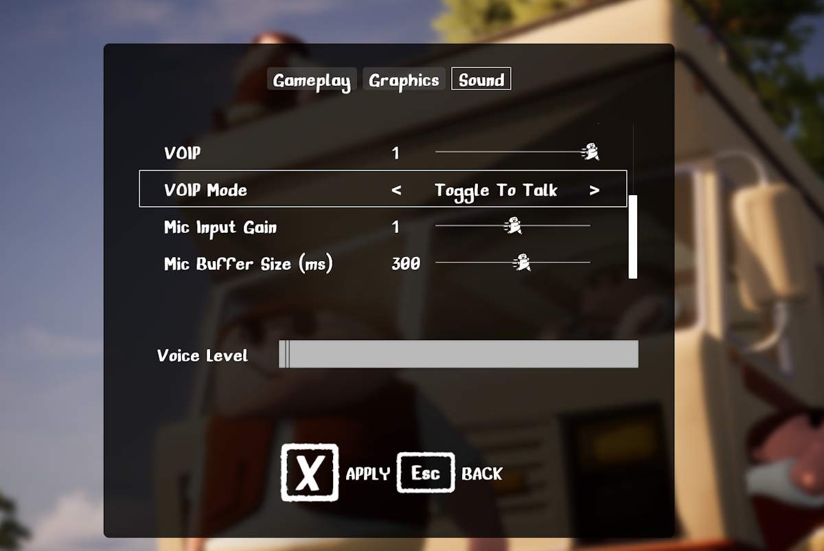 RV There Yet VOIP bug, proximity chat not working