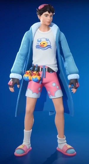 Scrubdown Scrapper outfit skin in Fortnite Halloween 2025 Fortnitemares event
