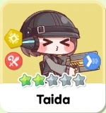 Taida character from Trickcal Chibi Go
