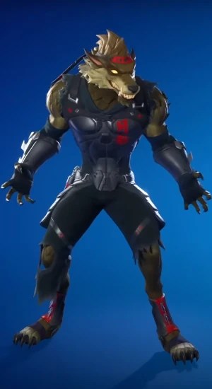 War Wolf Dire outfit skin in Fortnite Halloween 2025 Fortnitemares event