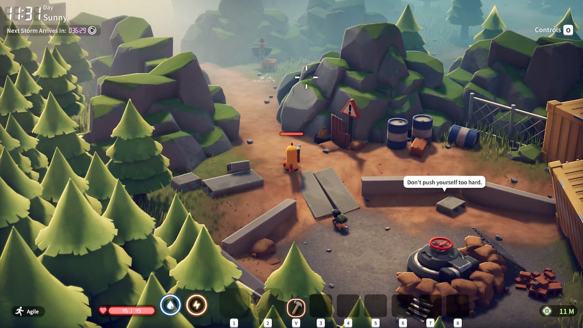 Weather effects in escape from duckov