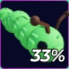 Worm pet in the Hunty Zombie Roblox experience