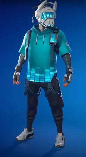 Yon Dar 3000 outfit skin in Fortnite Halloween 2025 Fortnitemares event