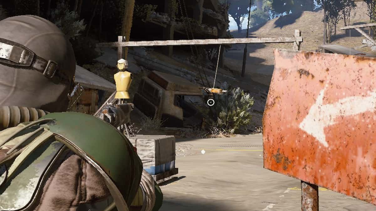 A circular Crosshair