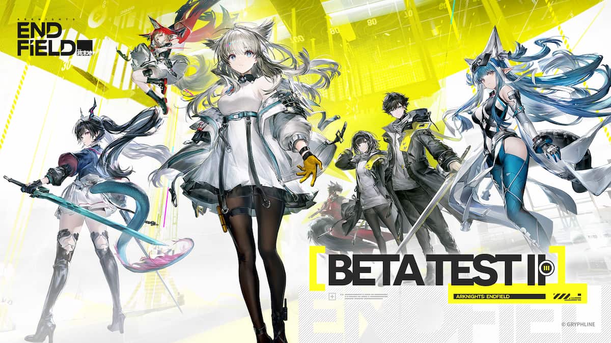 Arknights Endfield beta test promo