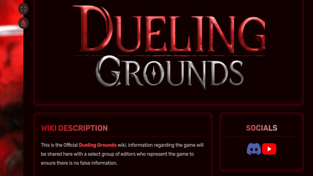 Dueling Grounds Wiki