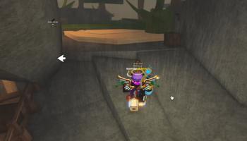 A player with the Merlin's Staff Rod