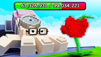 A plant facing a Brainrot in Roblox