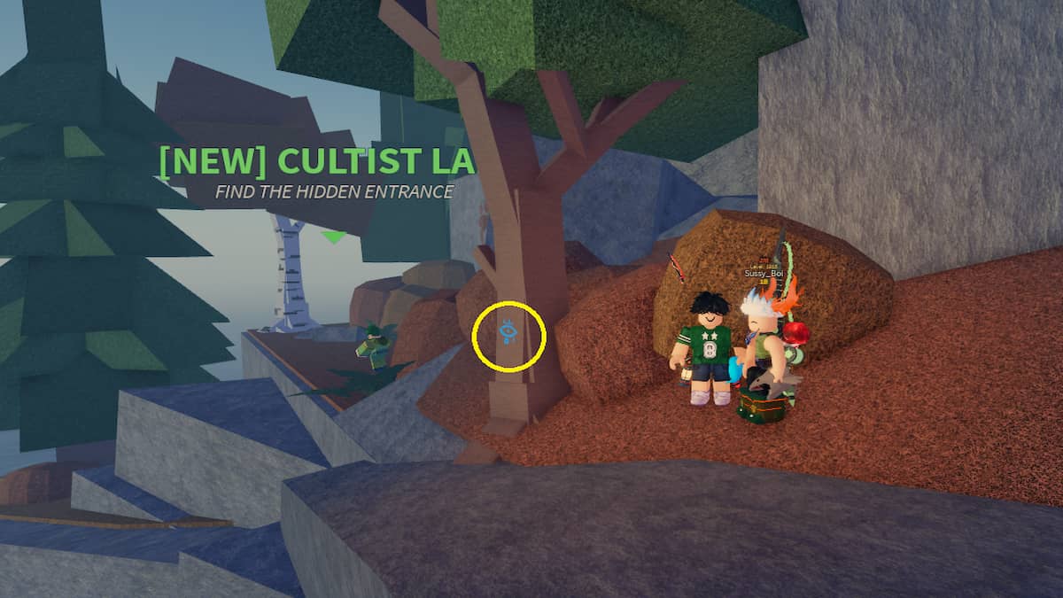 The Cultist Markings on a Tree