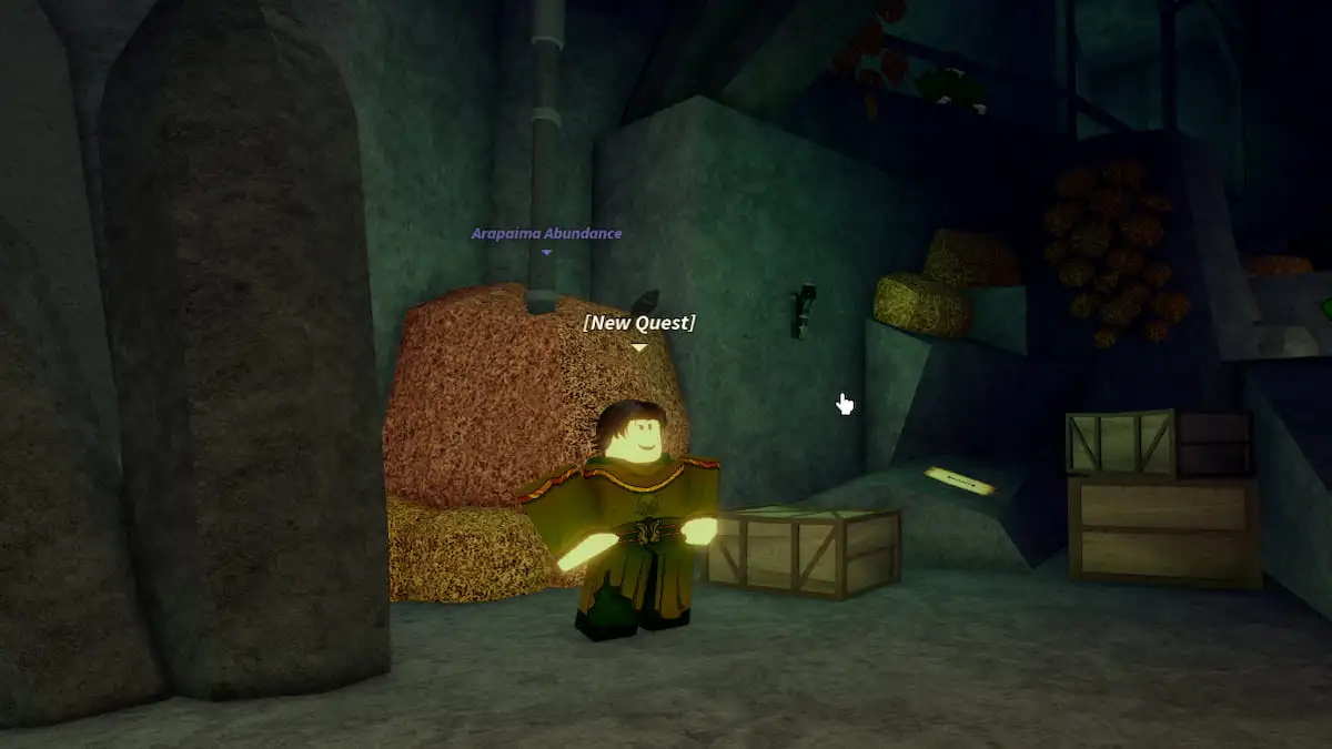 The Eldran NPC in Fisch