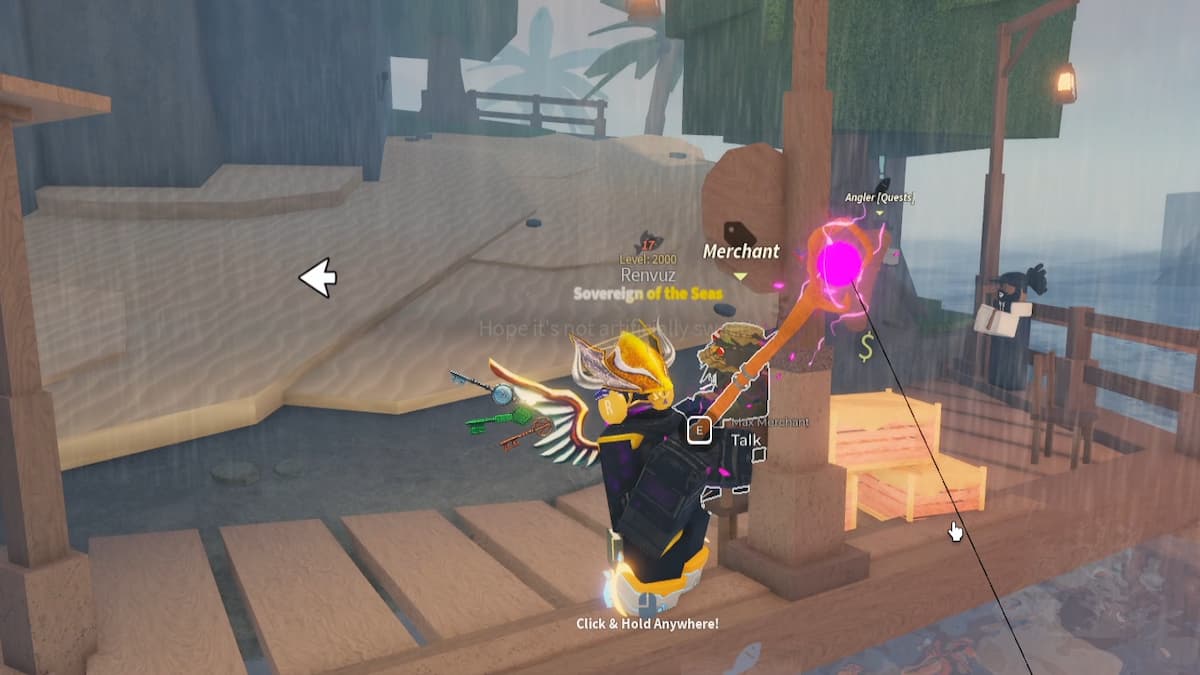 Merlin's Staff Rod Usage